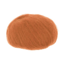 14198 Пряжа Lana Gatto Silk Mohair, 25г - 212м, охра, 75% супер кідмохер, 25% шовк