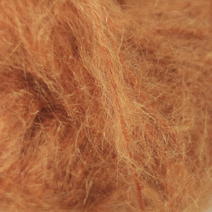14198 Пряжа Lana Gatto Wool Mohair, 50г - 90м, рудий, 73% мохер, 27% вовна