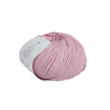 142 Пряжа Laines du Nord Baby Soft, 50г - 135м, англійська троянда, 50% бавовна органічна, 50% cоєві волокна