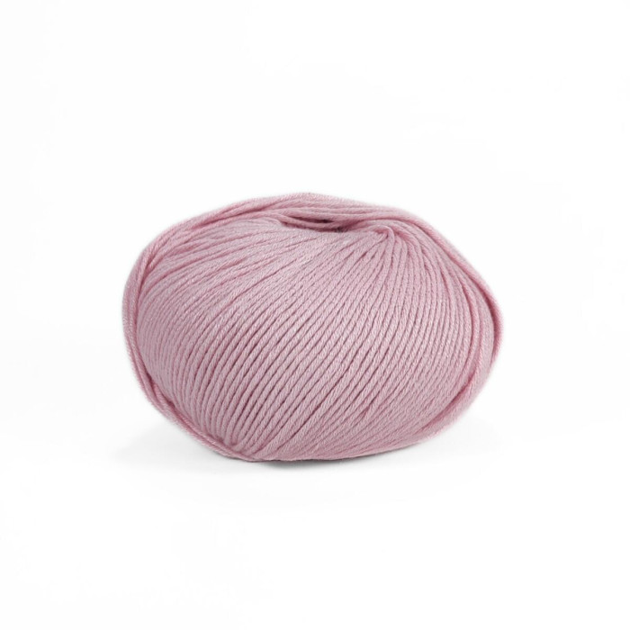 142 Пряжа Laines du Nord Baby Soft, 50г - 135м, англійська троянда, 50% бавовна органічна, 50% cоєві волокна