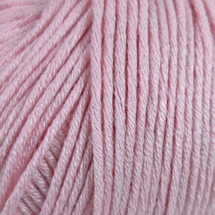 142 Пряжа Laines du Nord Baby Soft, 50г - 135м, англійська троянда, 50% бавовна органічна, 50% cоєві волокна
