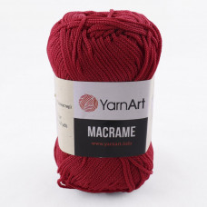143 Пряжа Macrame 90гр - 130м (Червоний) YarnArt