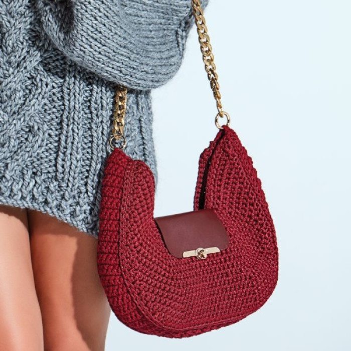 143 Пряжа Macrame 90гр - 130м (Малиновий) YarnArt