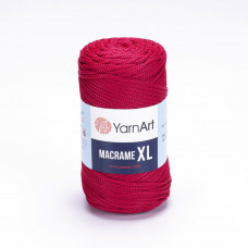 143 Пряжа Macrame XL 250гр - 130м (червоний). Yarnart