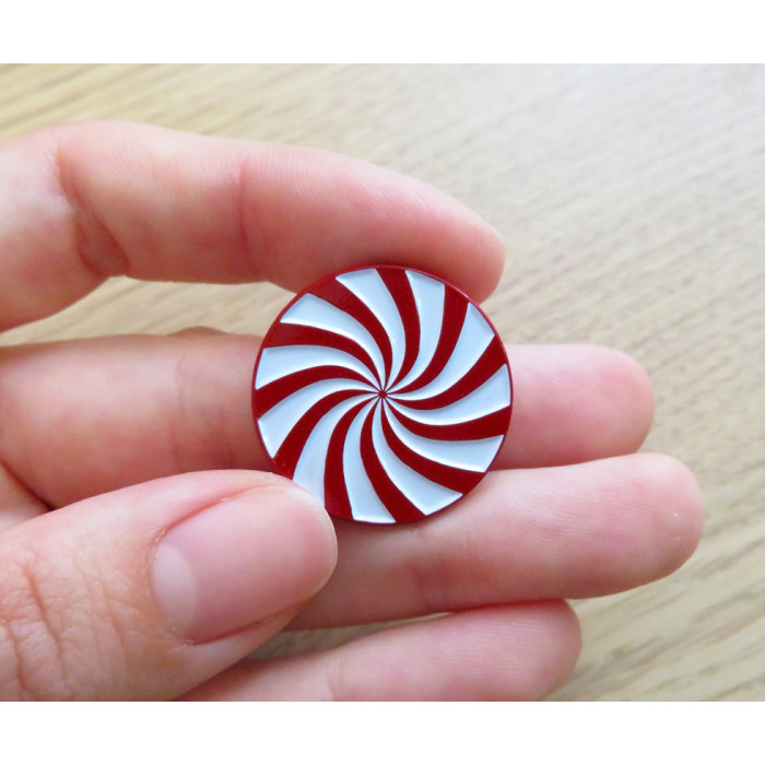 14332 Letistich Магнітний тримач для голок та схем - Різдвяні цукерки 25 мм