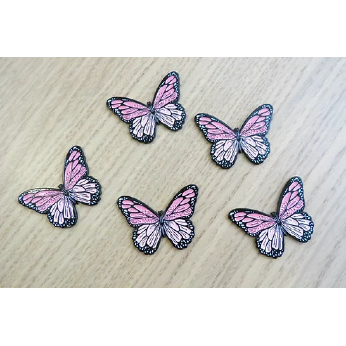 14334 Letistich Магнітний тримач для голок та схем - Весняний метелик 40x30 мм