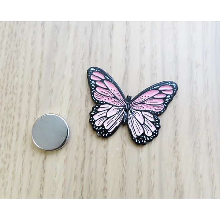 14334 Letistich Магнітний тримач для голок та схем - Весняний метелик 40x30 мм