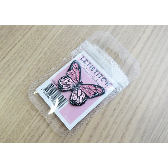 14334 Letistich Магнітний тримач для голок та схем - Весняний метелик 40x30 мм