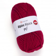 1434 Пряжа  Alpine Alpaca New 150гр-120м (вишневий джем). YarnArt