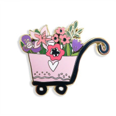 14357 Letistich Магнітний тримач для голок та схем - Літні квіти 40x48 мм