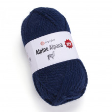 1437 Пряжа  Alpine Alpaca New 150гр-120м (сапфіровий). YarnArt