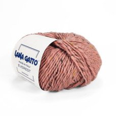 14393 Пряжа Lana Gatto Everest, 50г - 100м, запорошена троянда, 95% вовна, 5% віскоза