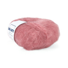 14393 Пряжа Lana Gatto Wool Mohair, 50г - 90м, англійська троянда, 73% мохер, 27% вовна
