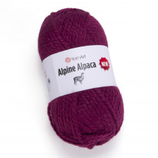 1441 Пряжа  Alpine Alpaca New 150гр-120м (сливовий). YarnArt