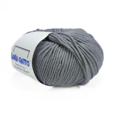 14433 Пряжа Lana Gatto Super Soft, 50г - 125м, темний сталевий, 100% меринос екстрафайн