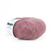 14445 Пряжа Lana Gatto Mohair Royal, 25г - 215м, цукровий гранат, 80% кід мохер, 20% нейлон