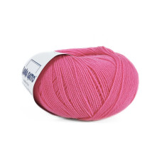 14446 Пряжа Lana Gatto Perlata D`Australia, 50г - 233м, яскраво-рожевий, 100% вовна