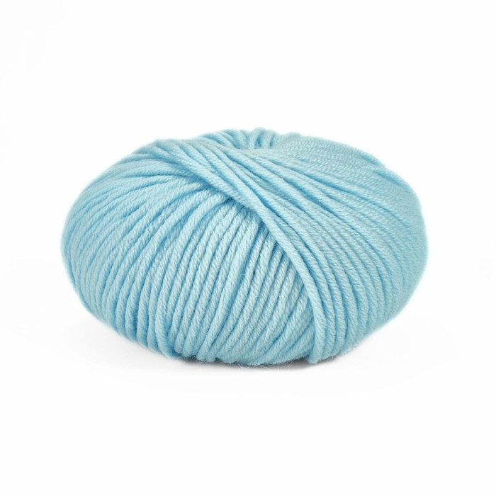 14451 Пряжа Lana Gatto Maxi Soft, 50г - 90м, блакитний, 100% меринос екстрафайн