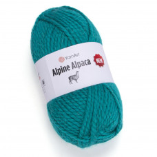 1446 Пряжа  Alpine Alpaca New 150гр-120м (бірюзовий). YarnArt