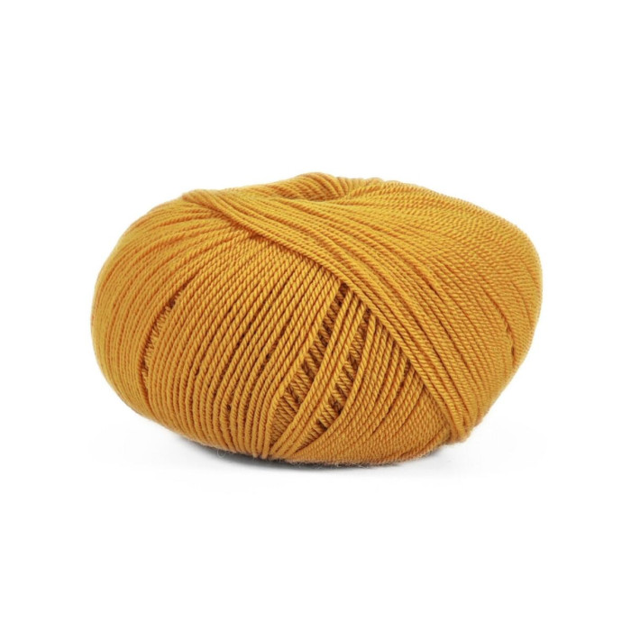 14468 Пряжа Lana Gatto Perlata D`Australia, 50г - 233м, гірчичний, 100% вовна