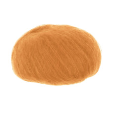 14468 Пряжа Lana Gatto Silk Mohair, 25г - 212м, червоне золото, 75% супер кідмохер, 25% шовк