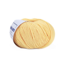 14485 Пряжа Lana Gatto Perlata D`Australia, 50г - 233м, теплий жовтий, 100% вовна