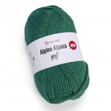 1449 Пряжа  Alpine Alpaca New 150гр-120м (зелений). YarnArt