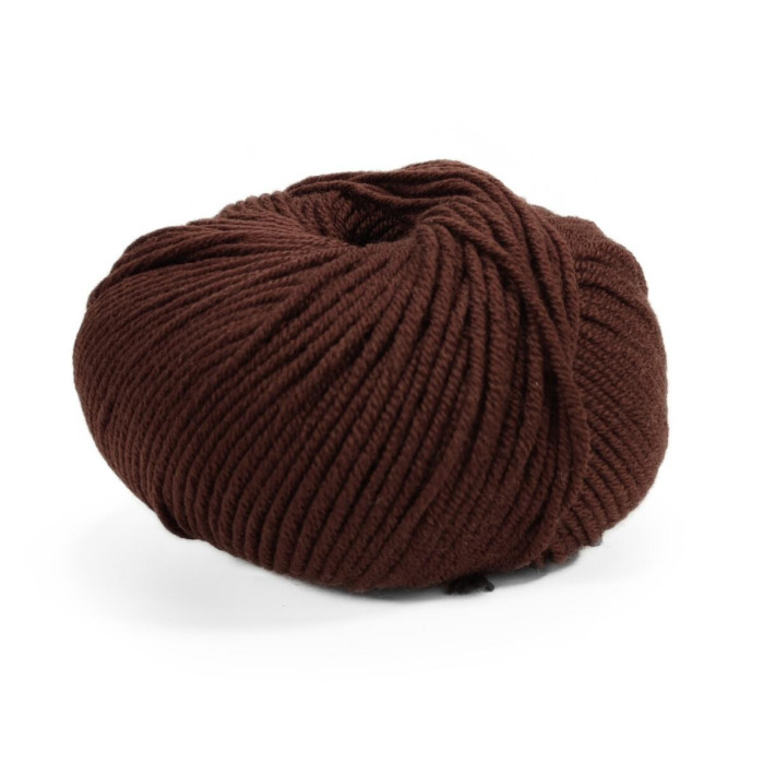 14526 Пряжа Lana Gatto Super Soft, 50г - 125м, коричневий, 100% меринос екстрафайн