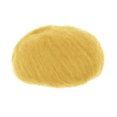 14531 Пряжа Lana Gatto Silk Mohair, 25г - 212м, медовий, 75% супер кідмохер, 25% шовк