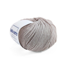 14559 Пряжа Lana Gatto Merinocot, 50г - 125м, мушля, 53% мериносова вовна екстрафайн, 47% бавовна