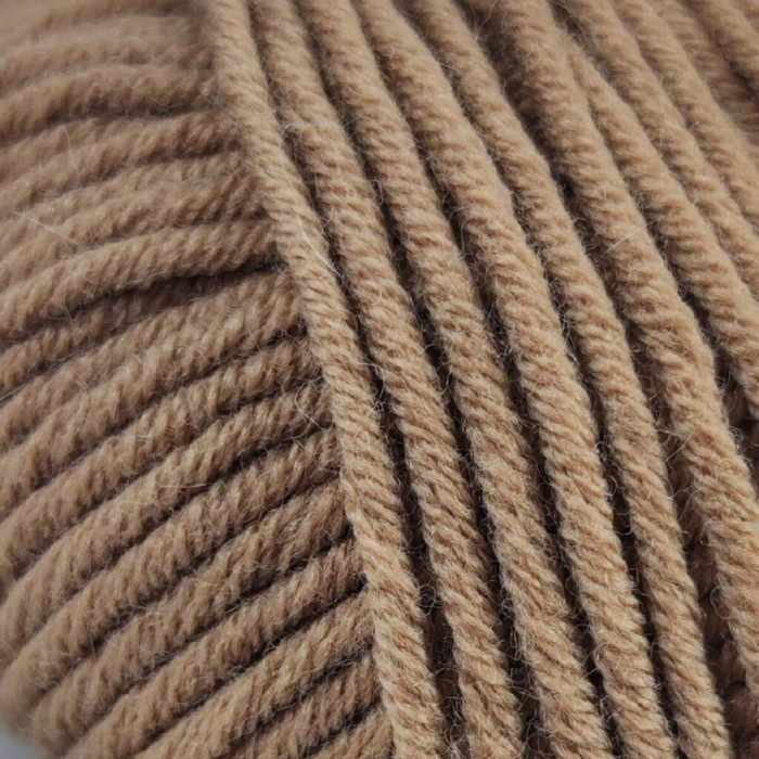 14562 Пряжа Lana Gatto Maxi Soft, 50г - 90м, кемел, 100% меринос екстрафайн
