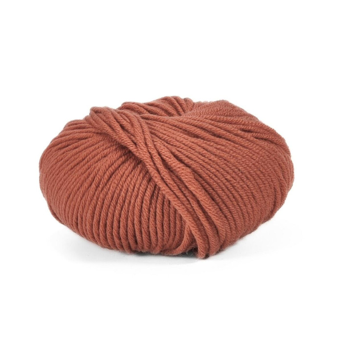 14574 Пряжа Lana Gatto Maxi Soft, 50г - 90м, теракотовий, 100% меринос екстрафайн