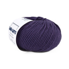 14600 Пряжа Lana Gatto Maxi Soft, 50г - 90м, сливовий, 100% меринос екстрафайн