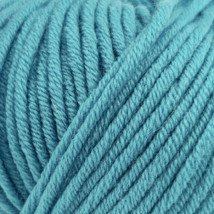 14607 Пряжа Lana Gatto Maxi Soft, 50г - 90м, бірюзовий, 100% меринос екстрафайн