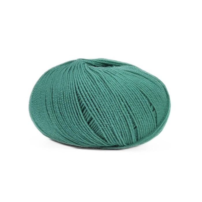 14609 Пряжа Lana Gatto Perlata D`Australia, 50г - 233м, смарагд, 100% вовна