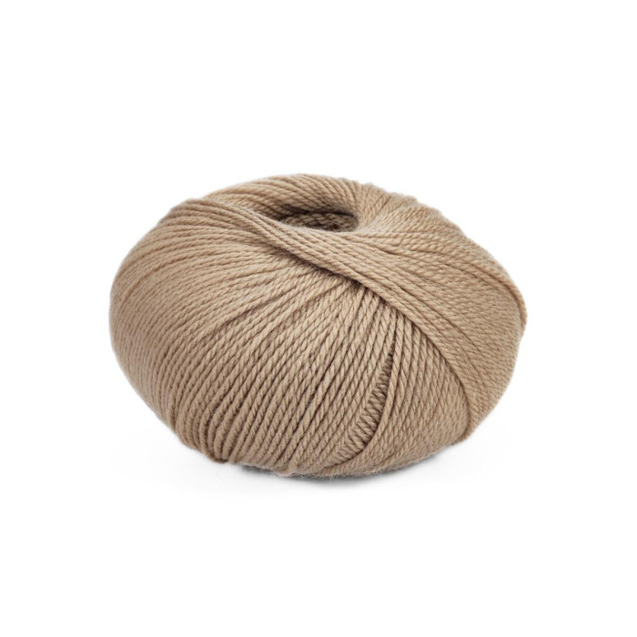 14618 Пряжа Lana Gatto Vip, 50г - 200м, бежевий, 80% вовна меринос екстрафайн, 20% кашемір