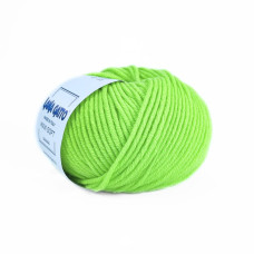 14631 Пряжа Lana Gatto Maxi Soft, 50г - 90м, салатовий, 100% меринос екстрафайн