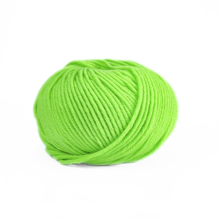 14631 Пряжа Lana Gatto Maxi Soft, 50г - 90м, салатовий, 100% меринос екстрафайн