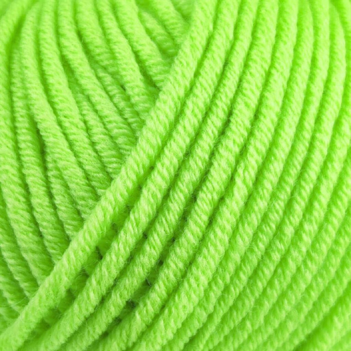 14631 Пряжа Lana Gatto Maxi Soft, 50г - 90м, салатовий, 100% меринос екстрафайн