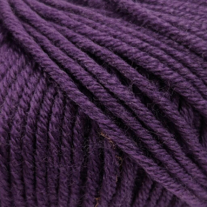 14676 Пряжа Lana Gatto Super Soft, 50г - 125м, сливовий, 100% меринос екстрафайн