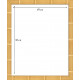 Багетна рамка 40х50 для картини за номерами багет: 1068-VII-G081 Золото (Тільки рамка з кріпленням для полотна) EmojiFrame