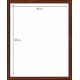 Багетна рамка 40х50 для картини за номерами багет: 282-C372 Темне дерево (Тільки рамка з кріпленням для полотна) EmojiFrame