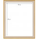 Багетна рамка 40х50 для картини за номерами багет: 3448-A-110 Пісочний із золотом (Тільки рамка з кріпленням для полотна) EmojiFrame