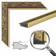 Багетна рамка 40х50 для картини за номерами багет: 4701-A-076 Золото (Тільки рамка з кріпленням для полотна) EmojiFrame