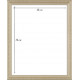Багетна рамка 40х50 для картини за номерами багет: 601-01ZQ Срібло (Тільки рамка з кріпленням для полотна) EmojiFrame