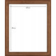 Багетна рамка дерев'яна 40х50 для картини за номерами багет: DL4301-02 Горіх (Тільки рамка з кріпленням для полотна) EmojiFrame