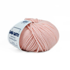 14737 Пряжа Lana Gatto Super Soft, 50г - 125м, лососевий, 100% меринос екстрафайн