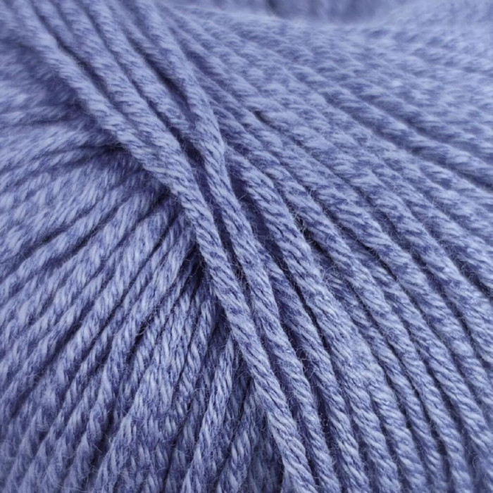 148 Пряжа Laines du Nord Baby Soft, 50г - 135м, джинс, 50% бавовна органічна, 50% cоєві волокна