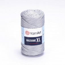 149 Пряжа Macrame XL 250гр - 130м (світло-сірий). Yarnart