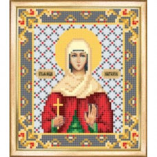 СБИ-011 Ікона Святої мученницы Наталії . Чарівна Мить. Схема на тканині для вишивання бісером